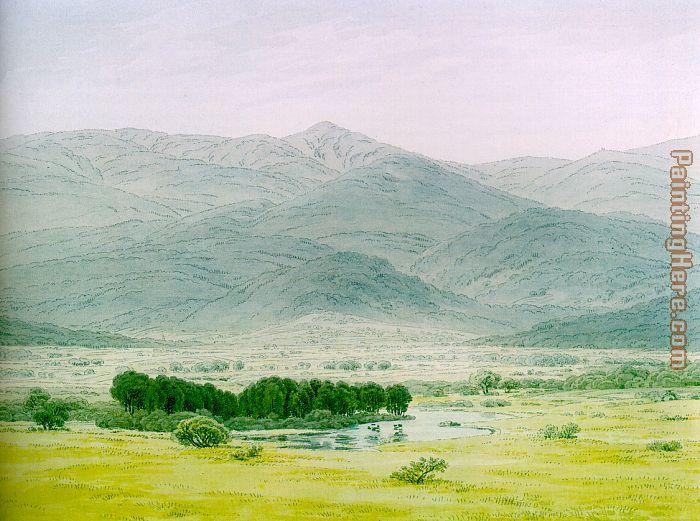 Unknown Artist Friedrich Landscape in the Riesengebirge